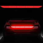 Red Reflector Sticker Car Accessories Adhesive Tape Warning Strip Sticker 90cm
