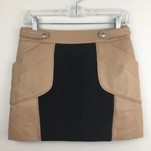 Rebecca Minkoff Lammleder TITAN gefütterter Rock Mini, Größe 6 - Bild 1 von 6