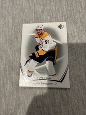 Roman Josi Hockey Card