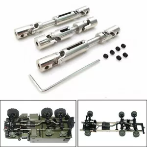 Kit de eje de transmisión delantero/medio/trasero de metal de actualización 1/16 para automóvil de radiocontrol WPL B16 B36 - Imagen 1 de 11