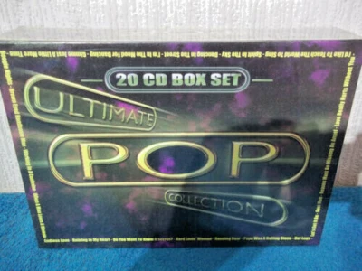 ULTIMATE POP COLLECTION - 20 CD BOX SET - BOB MARLEY, TAVARES... NEW & SEALED - Image 1 of 4