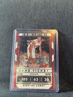 2020 Contenders Draft Picks Stephen Curry Green Explosion Game Ticket Variation - Image 1 of 2