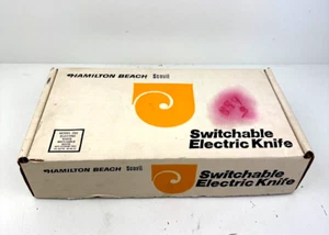 NOS Hamilton Beach Switchable Electric Knife Model 293 New Old Stock - Picture 1 of 2