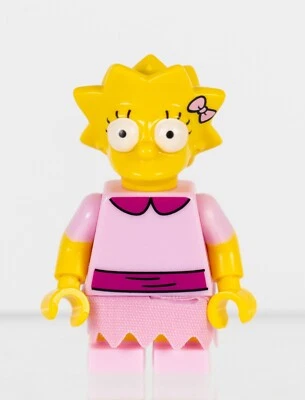 乐高辛普森一家丽莎·辛普森迷你人偶。 二手 + 快速发货 — 第 1/4 张图片