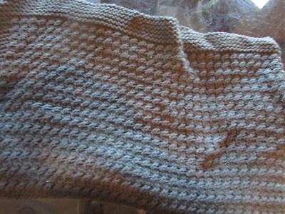 Pottery Barn Niños Bebé Ceniza Cochecito Manta Negra 30 40 Sesión de Fotos Muestra  Foto 1 de 2