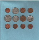 Africa - Coin Collection Lot - World/Foreign/Africa - ( 5 Countries )