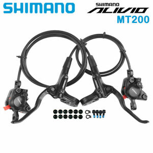 Shimano BL BR MT200 Hydraulic Disc Brake Set MTB Bicycle Brake Front Rear Black
