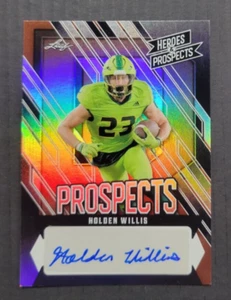 2024 Leaf Heroes & Prospects Holden Willis Auto #ed 66/99 - Bild 1 von 2