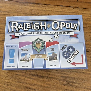Raleigh-Opoly Board Game NEW - Picture 1 of 2