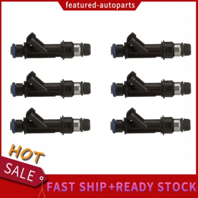 Set (6) Fuel Injector For 2005-2007 Saab 9-7X 2004-2007 Chevrolet Colorado Buick - Image 1 of 4