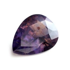Certified 0.76ct Natural Unheated Multicolor Sapphire VS Clarity Madagascar Pear - Picture 1 of 6