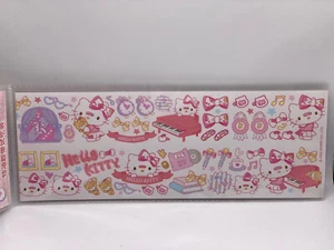 Brand New Rare Cute Sanrio Hello Kitty 3.5" to 10" Double Sided Sticker Sheet - Picture 1 of 2