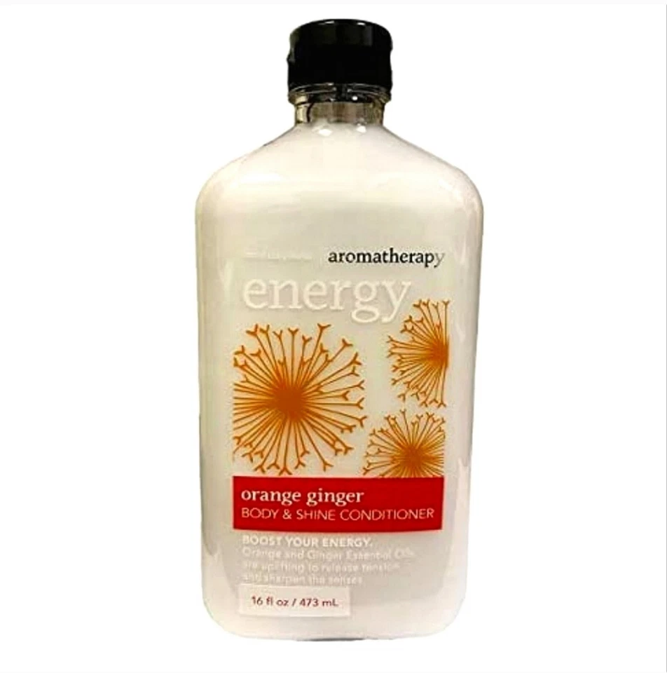 ORANGE GINGER "ENERGY" AROMATHERAPY BODY & SHINE CONDITIONER Bath and Body Works - Image 1 of 1