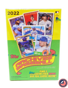 TOPPS ARCHIVES 2022 MLB BASEBALL FACTORY SEALED BLASTER BOX | RC'S & AUTOS