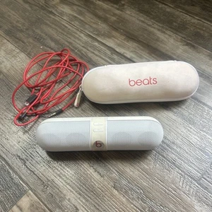 Beats by Dr. Dre B0513 Beats Pill 2.0 Speaker White Working & Tested - Picture 1 of 5