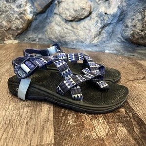 Sandalias deportivas impermeables azules chaco para mujer talla 6 cómodas con tiras ajustables - Imagen 1 de 6