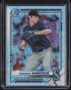 2021 Bowman #BCP-78 Emerson Hancock Chrome Prospects Mojo Refractor - Bild 1 von 2