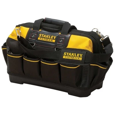 Bolsa de herramientas de boca abierta de tela/plástico Stanley Fatmax de 18 pulgadas Foto 1 de 2