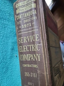 1971 Chattanooga Tennessee City Directory - Bild 1 von 5