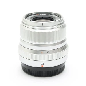 FUJIFILM Fuji Fujinon XF 23mm F/2 R WR Silver -Near Mint- #141 - Picture 1 of 12