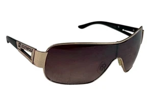 Southpole 5017sp Vented Temple UV Protective Shield Sunglasses Black Gold - Picture 1 of 10