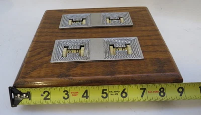 Vintage Clássico Mesa de Sinuca Madeira Tally Dial 0-9 Roda Balcão Exibição Placa de Parede - Imagem 1 de 4