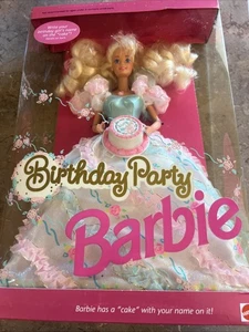 Barbie bambola vintage festa di compleanno 1992 Mattel - Foto 1 di 5