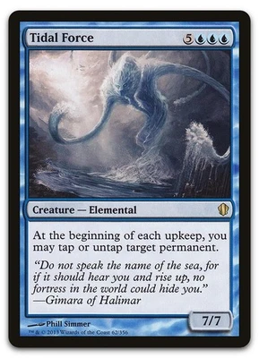 Tidal Force #62 (NM) Commander 2013 C13 Magic MTG - Image 1 of 2
