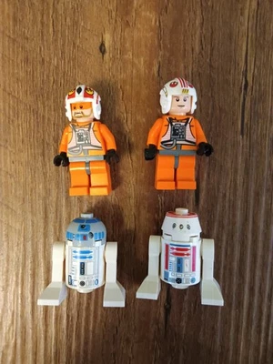 Lego Star Wars 9493 Minifigures Astromech Droids, Jek Porkins, Luke Skywalker - Image 1 of 2