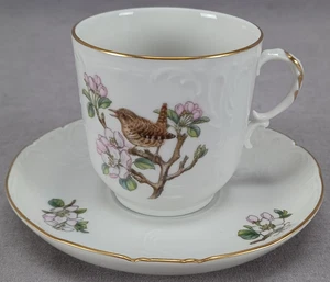 Royal Copenhagen Garden Song Demitasse Cup & Saucer Circa 1980-1984 - Picture 1 of 12