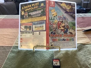 Paper Mario Origami King gebraucht Nintendo Switch Spaß Videospiel kostenloser Versand USA - Bild 1 von 3