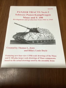 Panzertrakte Nr. 6-3: Schwere Panzerkampfwagen Maus und E 100 von Jentz & Doyle - Bild 1 von 2