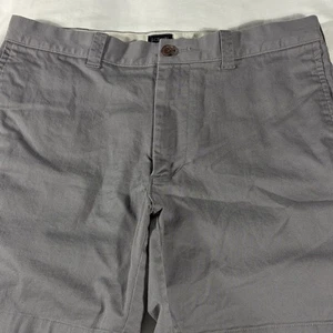 J. Crew Herren grau Basic vorne flach 7" Innennaht Chino Shorts-Größe 32 - Bild 1 von 10