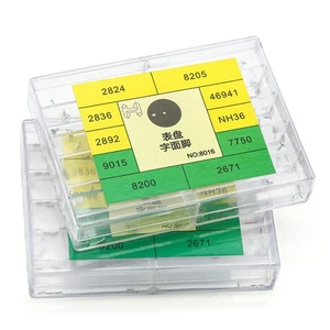 Stainless Steel Watch Dial Feet Movement Cylinder Parts For 8205 2824 7750 NH36 - Imagen 1 de 12