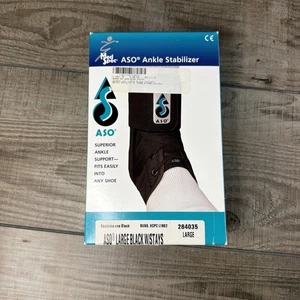 MedSpec ASO con estancias de plástico estabilizador de tobillo - Imagen 1 de 6