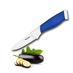 New England Cutlery Ceramic Paring Knife, 3", Blue - Picture 1 of 1