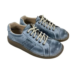 Vintage 90er Doc Martens Bowlingschuhe Damengröße 7 jeansblau - Bild 1 von 11