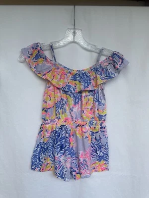 Mameluco Emoni para niñas Lilly Pulitzer, talla 4-5 Foto 1 de 4