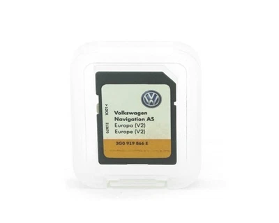 SD Karte V2 MIB2 Kartenmaterial Maps Karten 3G0919866E 🚗 VW Discover Media - Bild 1 von 2