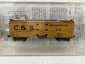 Microtrains HOn3 85000041 30’ Composit Underframe Reefer Colorado & Southern 519 - Picture 1 of 3