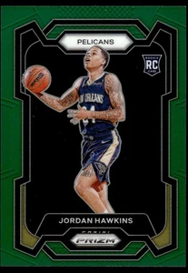 Jordan Hawkins RC 2023-24 Panini Prizm Prizms verde #130 - Imagen 1 de 2