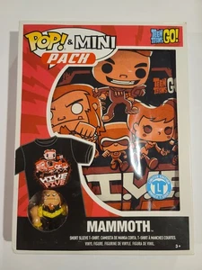 Teen Titans Go! MAMMOTH POP! & Mini Pack Tee T-Shirt - Picture 1 of 3