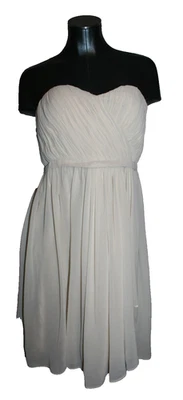 女式 Donna Morgan CandleLigh Sweetheart 露肩修身喇叭裙 8 码全新带标签 — 第 1/4 张图片