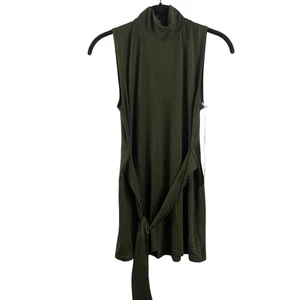 Kiragrace Kira Grace S Stehkragen Top Tank Tunika Waldgrün Small Neu mit Etikett - Bild 1 von 9