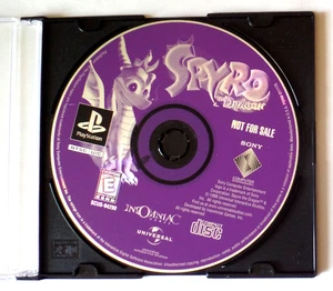 Vintage Playstation Spyro The Dragon CD 1998 Sony Universal - Bild 1 von 4