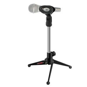5Core Mic Stand Adjustable Desk Microphone Stands Tripod Pedestal Para Microfono - Picture 1 of 10