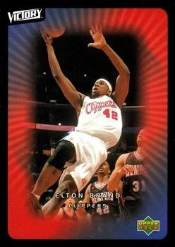 2003-04 Upper Deck Victory #38 Elton Brand CLIPPERS - Image 1 of 2