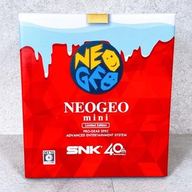 [New, unopened/stored] SNK NEOGEO Console + PAD mini Christmas Limited Edition