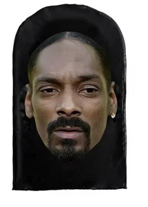Snoop Dogg Doggy Dog Breathable Mesh Seethru Mask Full Face Halloween Cosplay🐕 - Picture 1 of 2