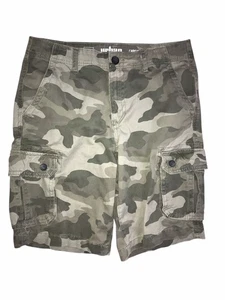 Urban Pipeline Herren Cargoshorts Größe 34 grün Tarnmuster Baumwolle 10" Schrittlänge C40 - Bild 1 von 3